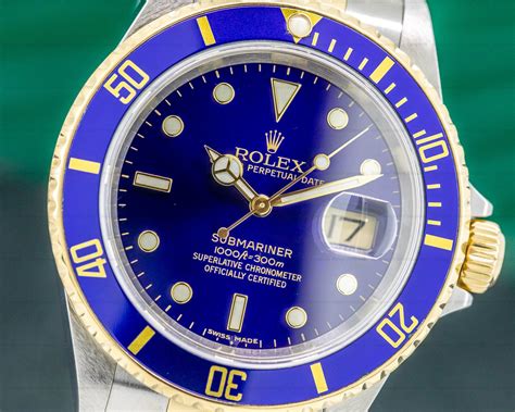 rolex submariner 11613|rolex submariner 16613 blue dial.